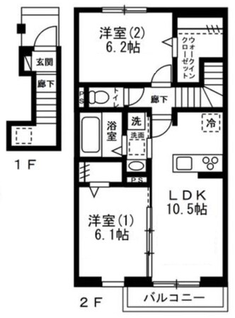 エターナルコートの物件間取画像